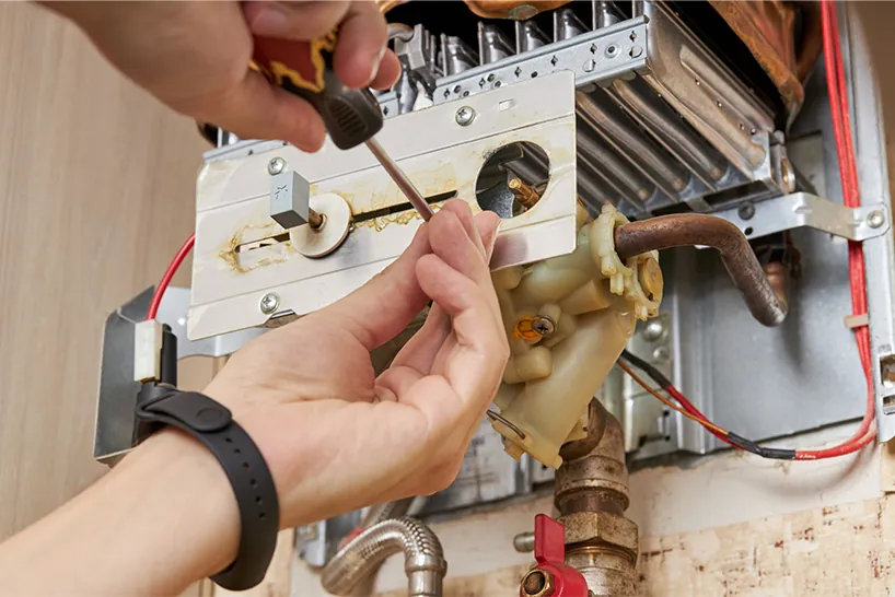 Heating electrical installation